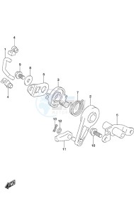 DF 20A drawing Throttle Control Remote Control