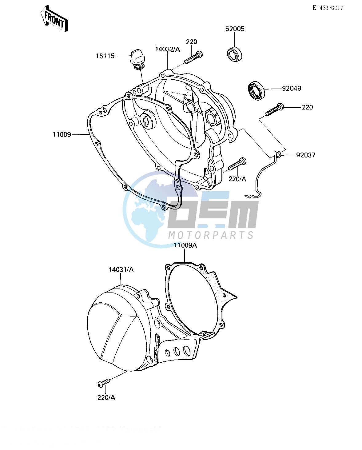 ENGINE COVER-- S- -