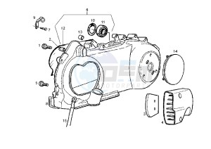 BOULEVARD 125-150 cc drawing CLUTCH COVER