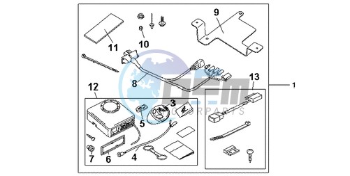 KIT ALARM SYS