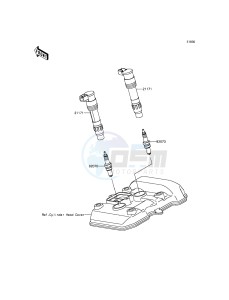 NINJA 300 ABS EX300BEFA XX (EU ME A(FRICA) drawing Ignition System