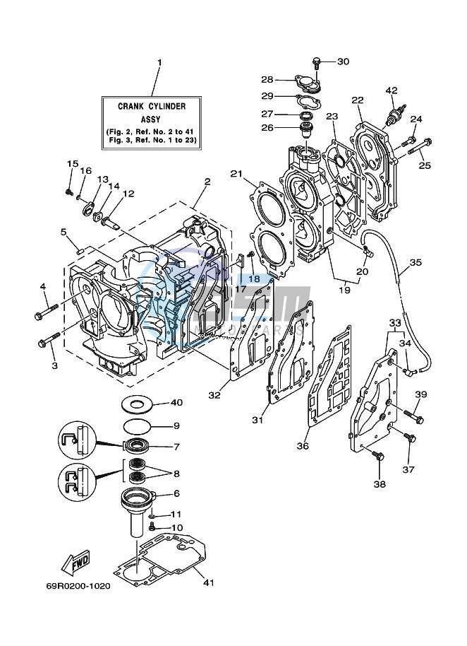 CYLINDER--CRANKCASE