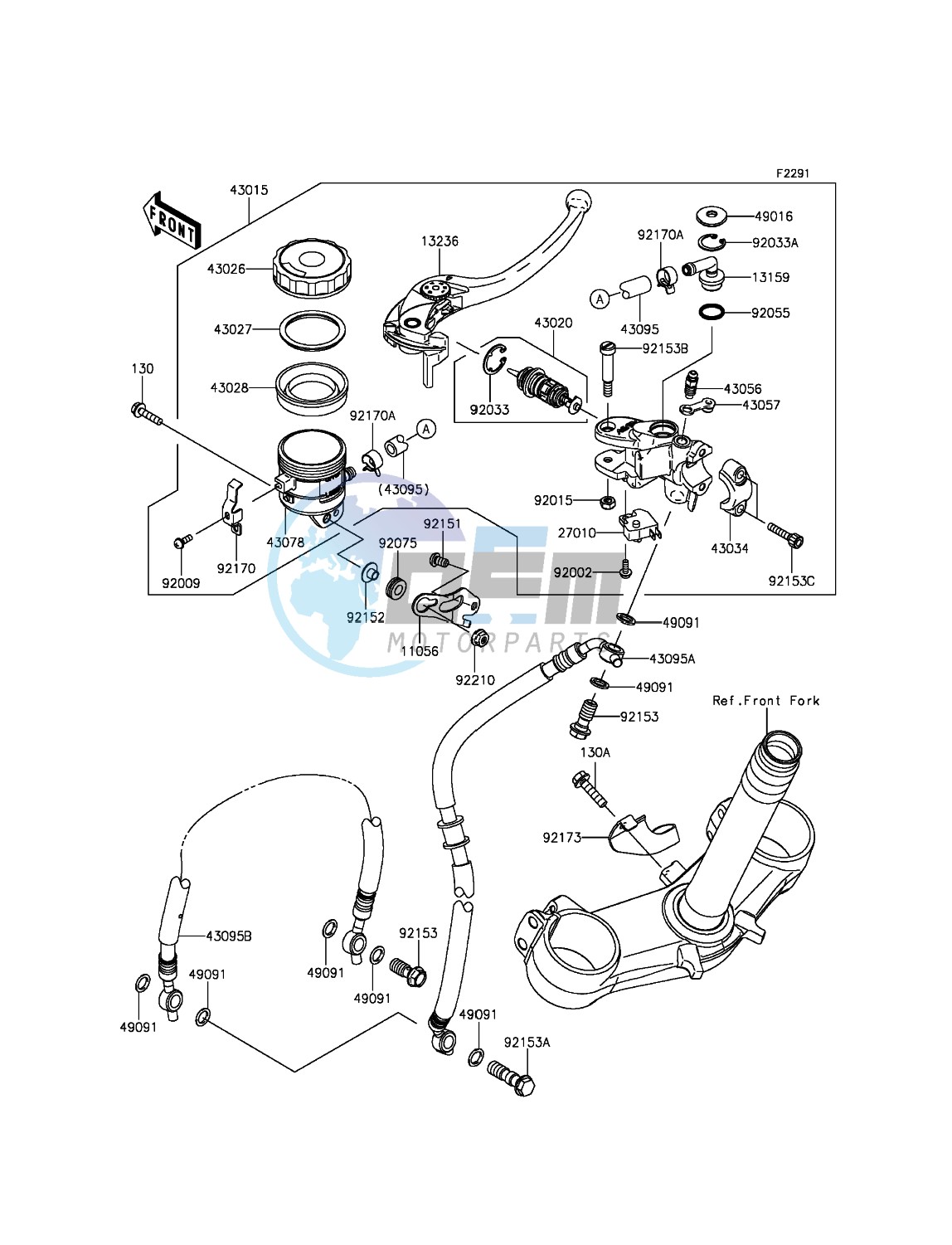 Front Master Cylinder