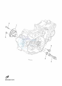 WR250F (BAKJ) drawing OIL PUMP