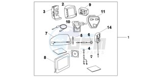 ST1300A9 Korea - (KO / ABS MME) drawing NAVI