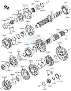 NINJA 650 EX650KJF XX (EU ME A(FRICA) drawing Transmission