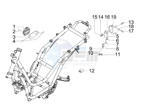 Beverly 400 ie Tourer e3 drawing Voltage Regulators - Electronic Control Units (ecu) - H.T. Coil