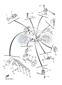 XJ6N 600 XJ6-N (NAKED) (20SF) drawing ELECTRICAL 1