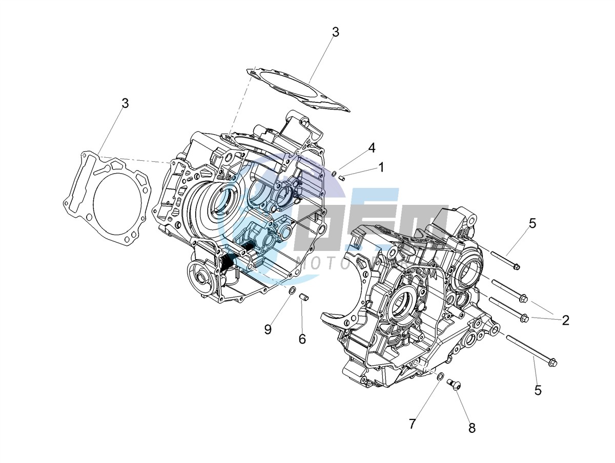 Crankcases I  Mounting