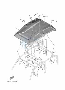 YXF850E YX85FPAP (BARP) drawing SUN ROOF