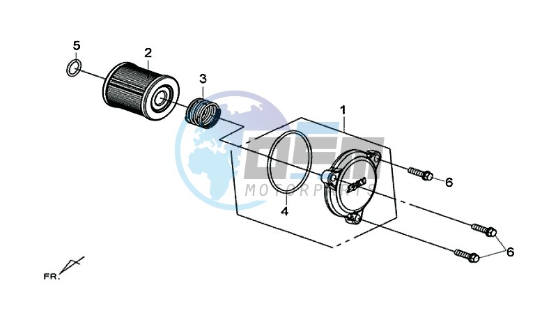 OIL FILTER COVER