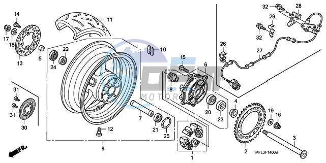 REAR WHEEL