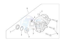 SR 125-150 drawing Transmission cover