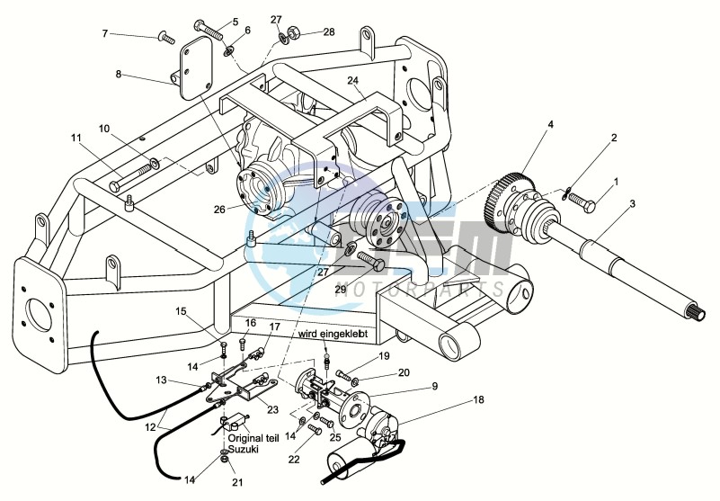 REAR DRIVE SHAFT