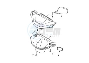 BW'S ORIGINAL 50 drawing COWLING