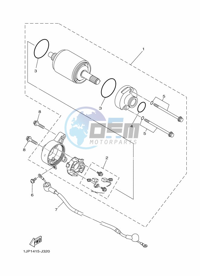 STARTING MOTOR