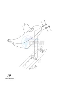 TT-R50 TT-R50E (2CJE 2CJF 2CJG) drawing SEAT