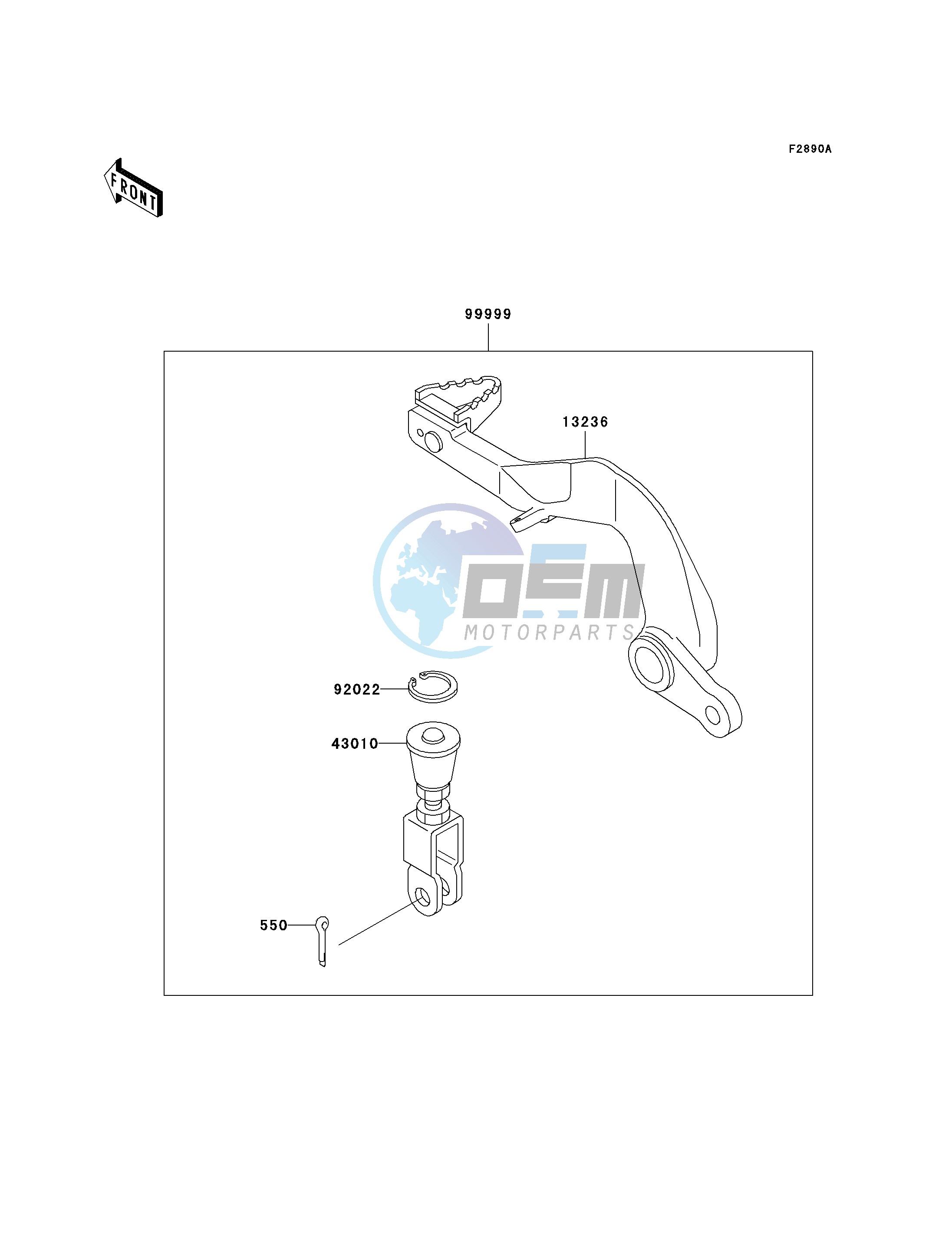 OPTIONAL PARTS-- BRAKE PEDAL- -