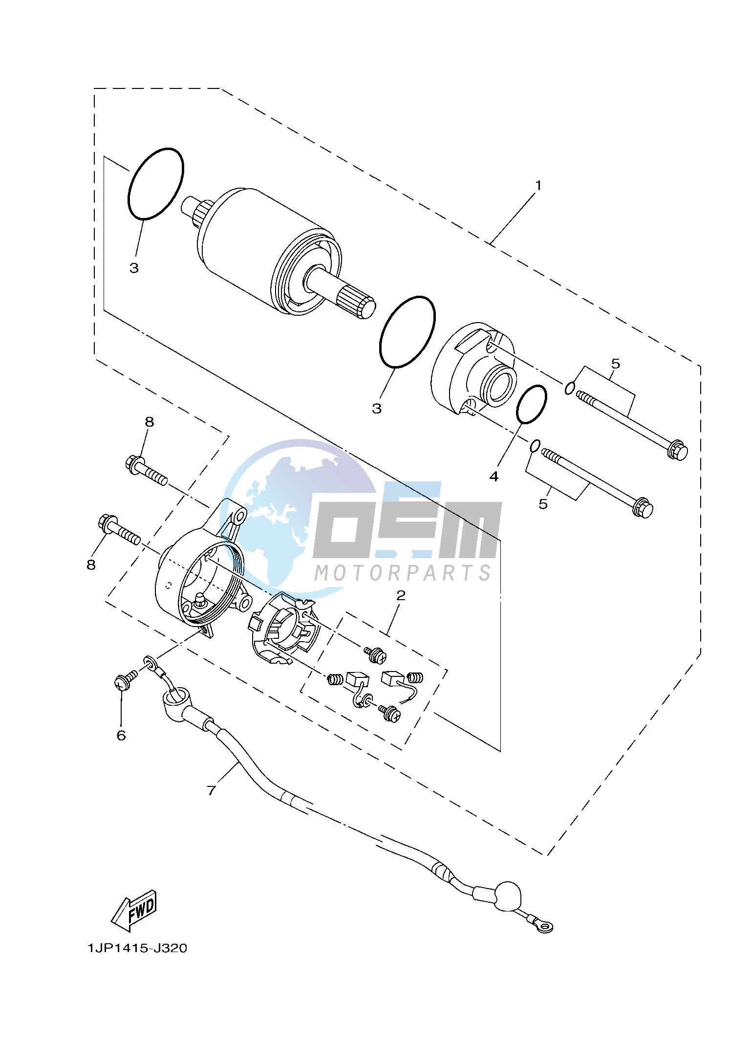 STARTING MOTOR