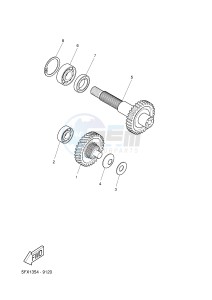 YN50 OVETTO (2APE) drawing TRANSMISSION