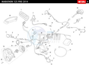 MARATHON-125-PRO-WHITE drawing ELECTRICAL