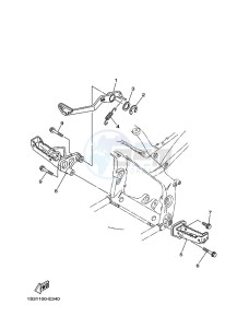 YFM700R (BCX7) drawing STAND & FOOTREST