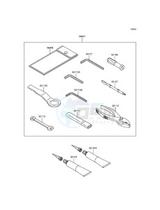 NINJA_ZX-6R_ABS ZX636FFF FR GB XX (EU ME A(FRICA) drawing Owner's Tools