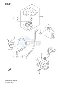 GZ250 (P3) drawing ELECTRICAL