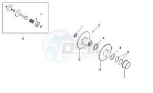 Rally 50 H2O drawing Clutch I