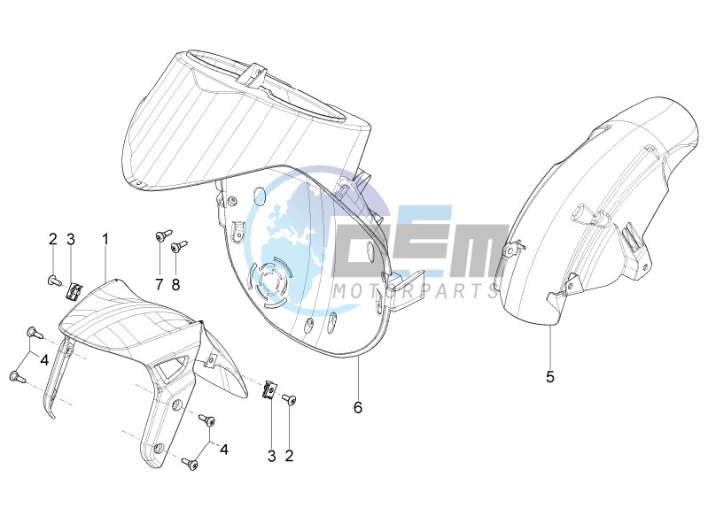 Wheel housing - Mudguard