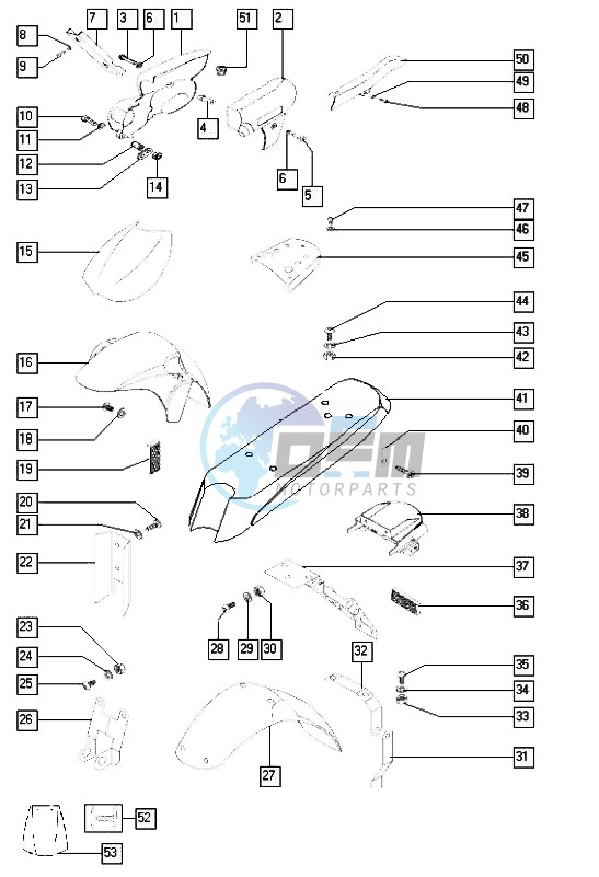 Mudguards-covers