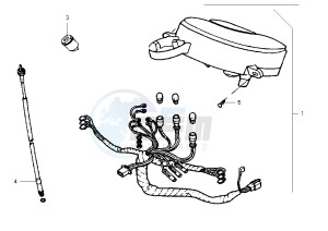 CINDERELLA - 100 cc drawing DASHBOARD UNIT