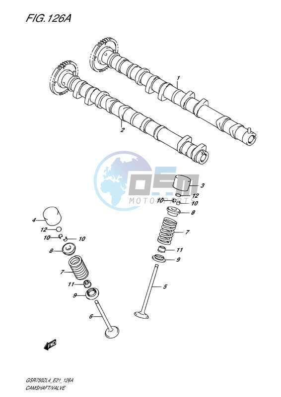 CAMSHAFT-VALVE