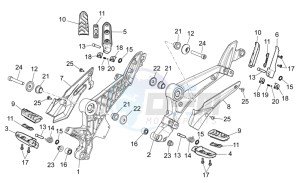 NA Mana 850 drawing Foot rests