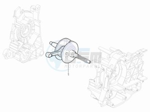 SR Motard 125 4t e3 drawing Crankshaft