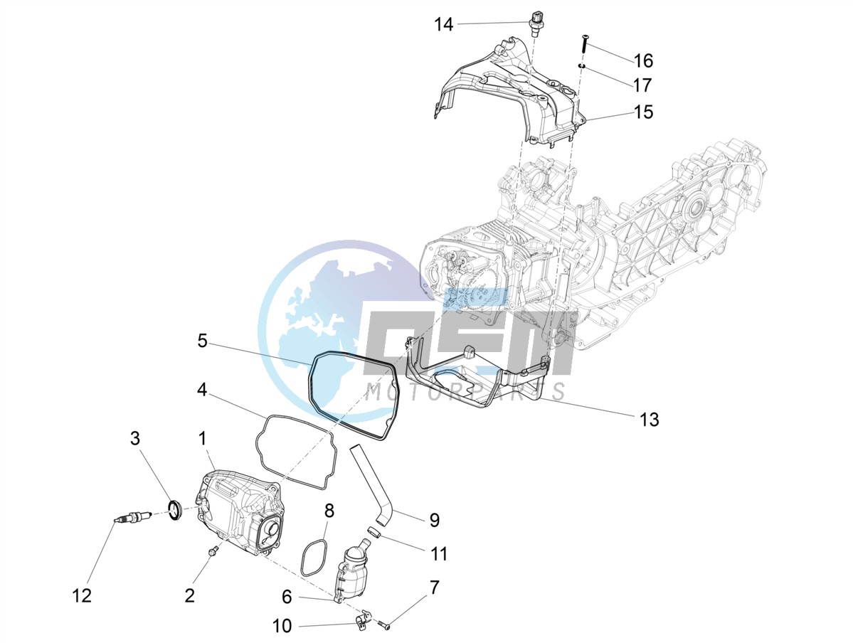 Cylinder head cover