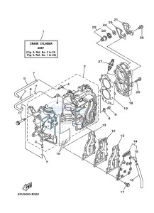 9-9FMHS drawing CYLINDER--CRANKCASE