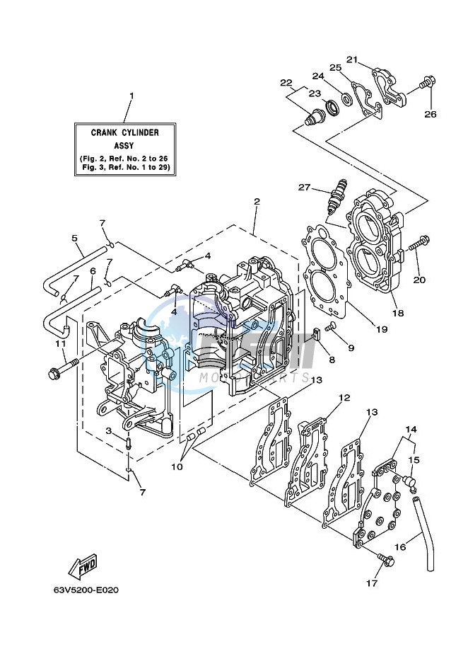 CYLINDER--CRANKCASE