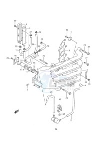 DF 70 drawing Inlet Manifold (2001)