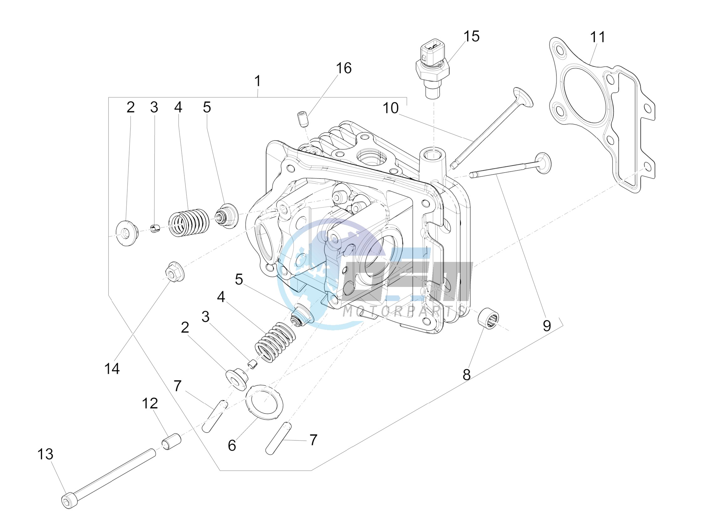 Head unit - Valve