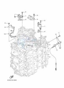 F225FETX drawing CYLINDER-AND-CRANKCASE-3