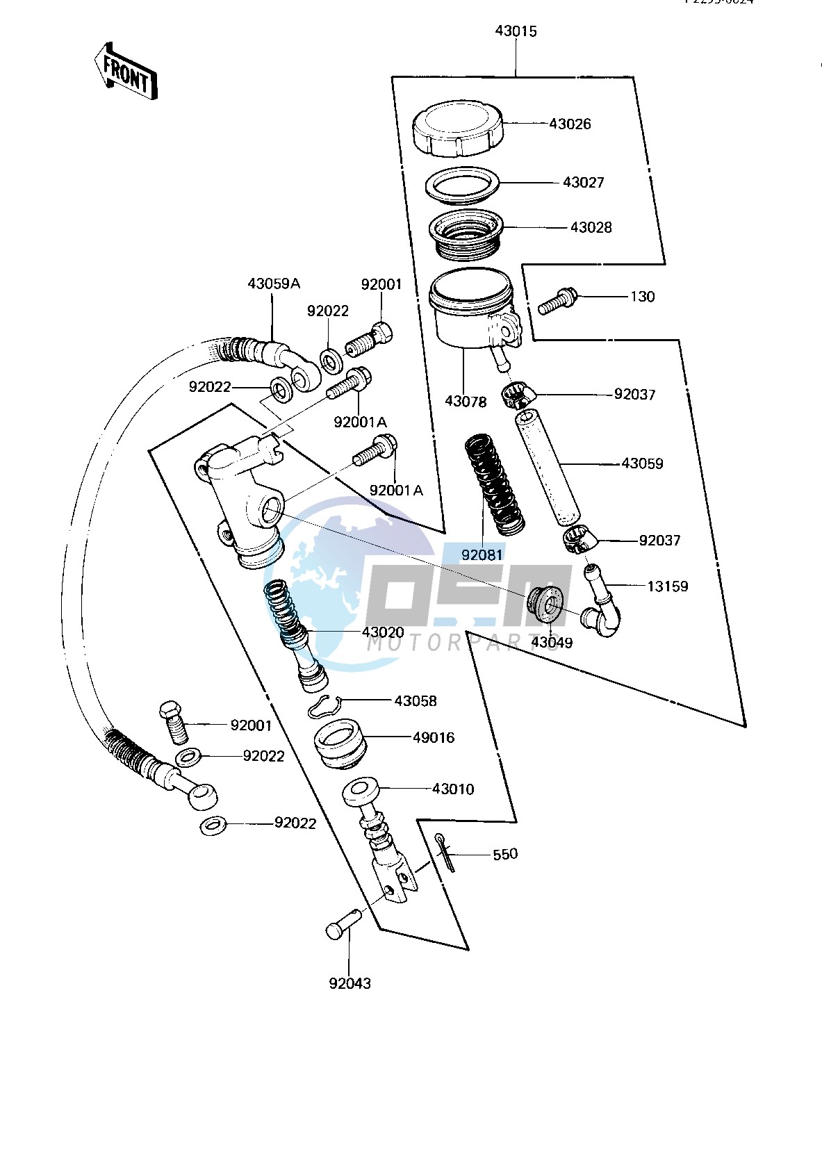 REAR MASTER CYLINDER