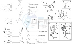 RSV 4 1000 APRC R drawing Electrical system I