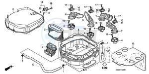 ST1300A9 Australia - (U / ABS MME) drawing AIR CLEANER