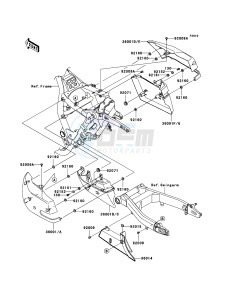 VN1700 CLASSIC TOURER VN1700C9FA GB XX (EU ME A(FRICA) drawing Side Covers/Chain Cover