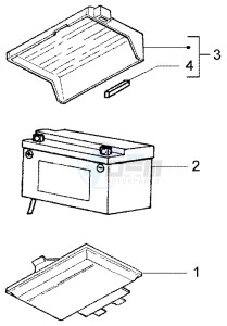 Runner 50 Poggiali drawing Battery