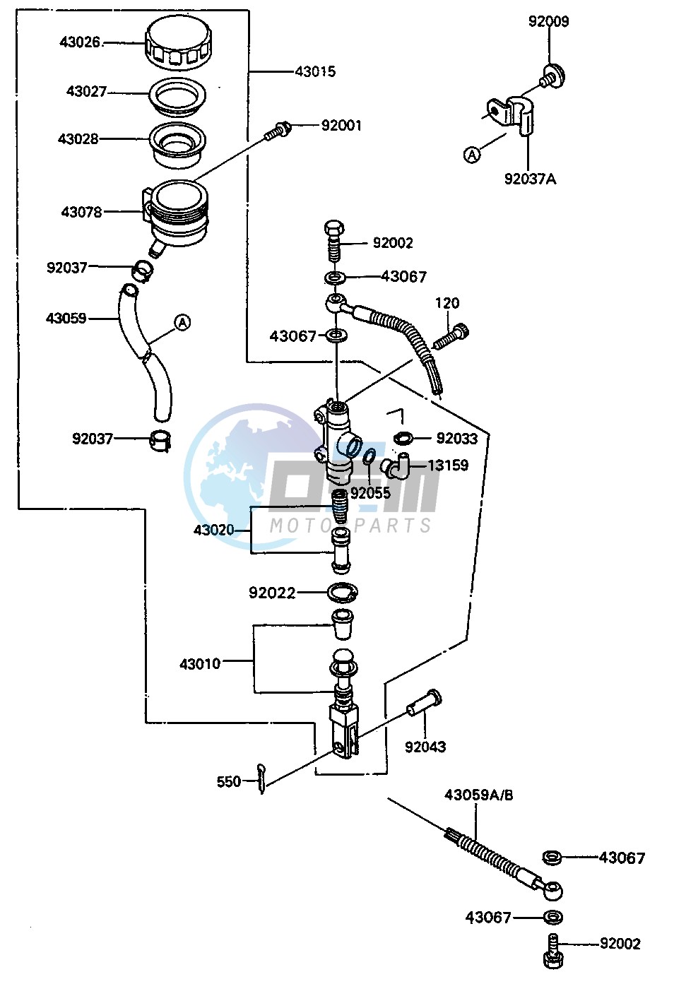 REAR MASTER CYLINDER