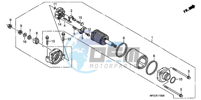 STARTING MOTOR