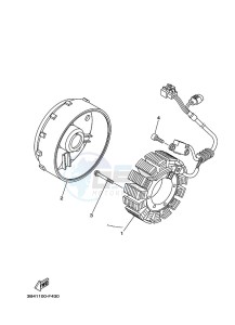 YFM700FWAD GRIZZLY 700 EPS (BLT5) drawing GENERATOR