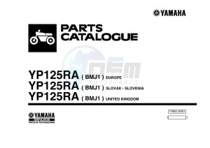 YP125RA XMAX 125 (BMJ1) drawing Infopage-1